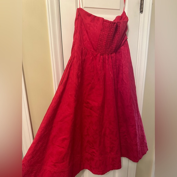 Anthropolgie Strapless Midi-Dress - Picture 4 of 7